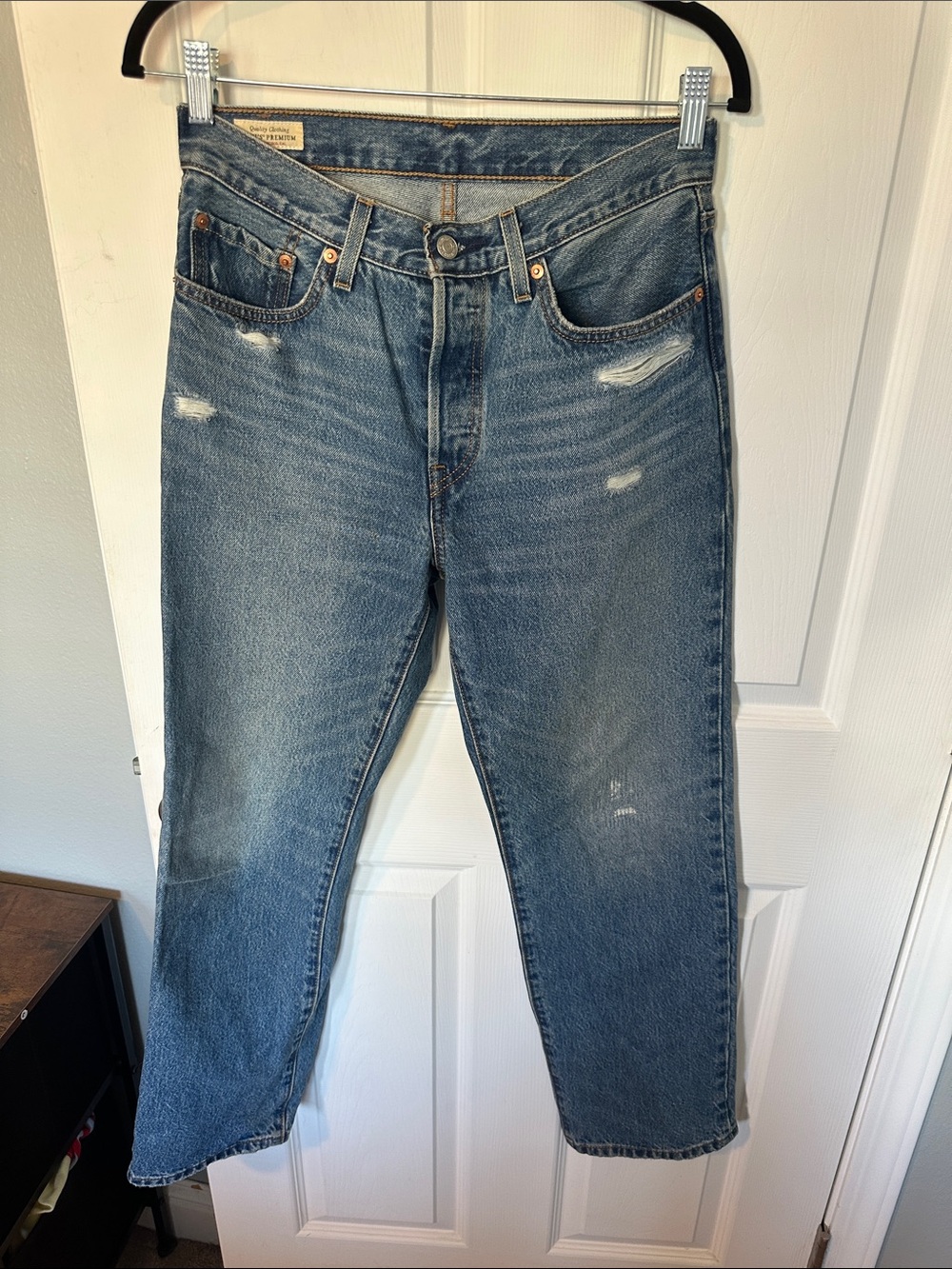Levi's Mid-Blue 501 90s Women's Jeans